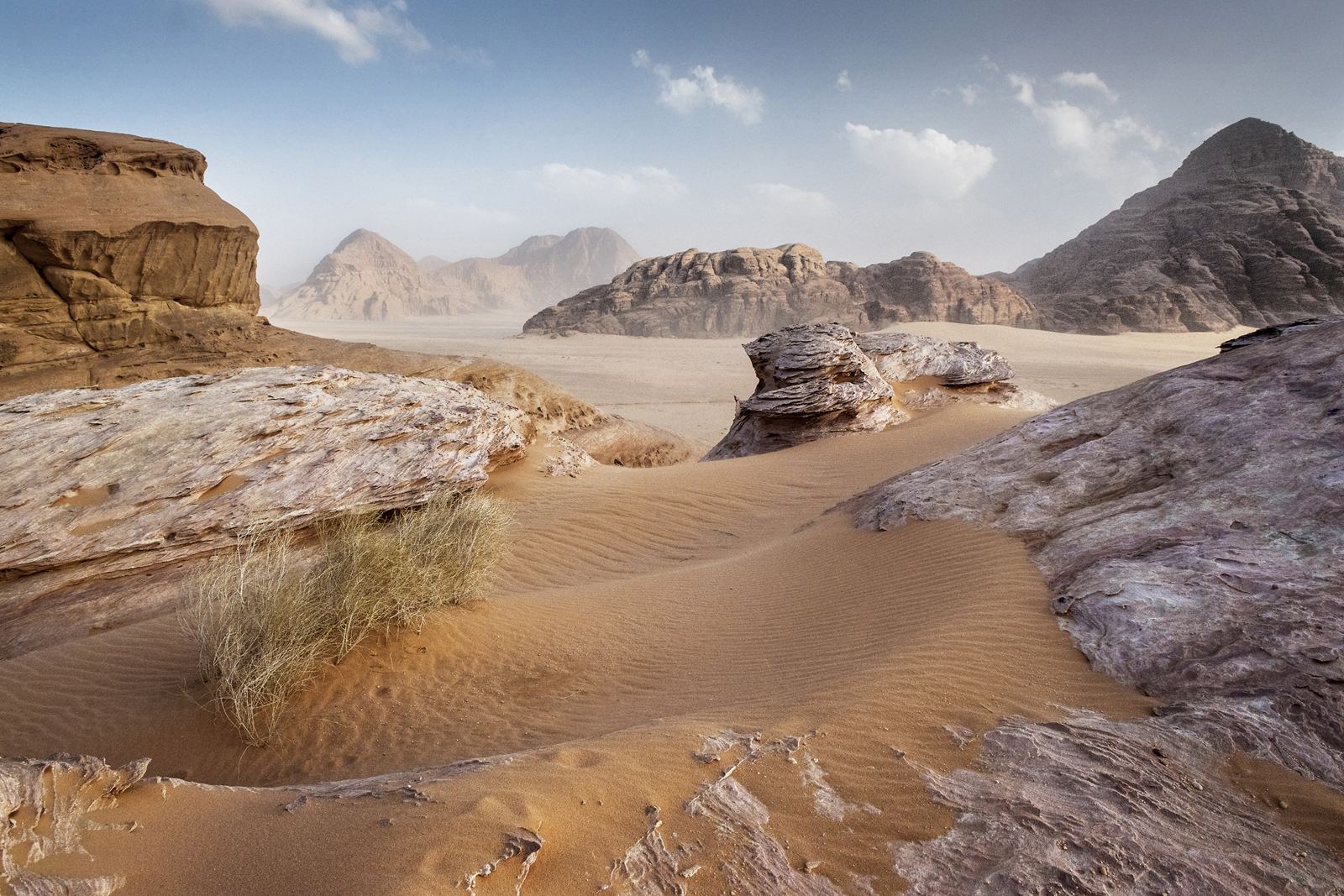 El desierto del Wadi Rum